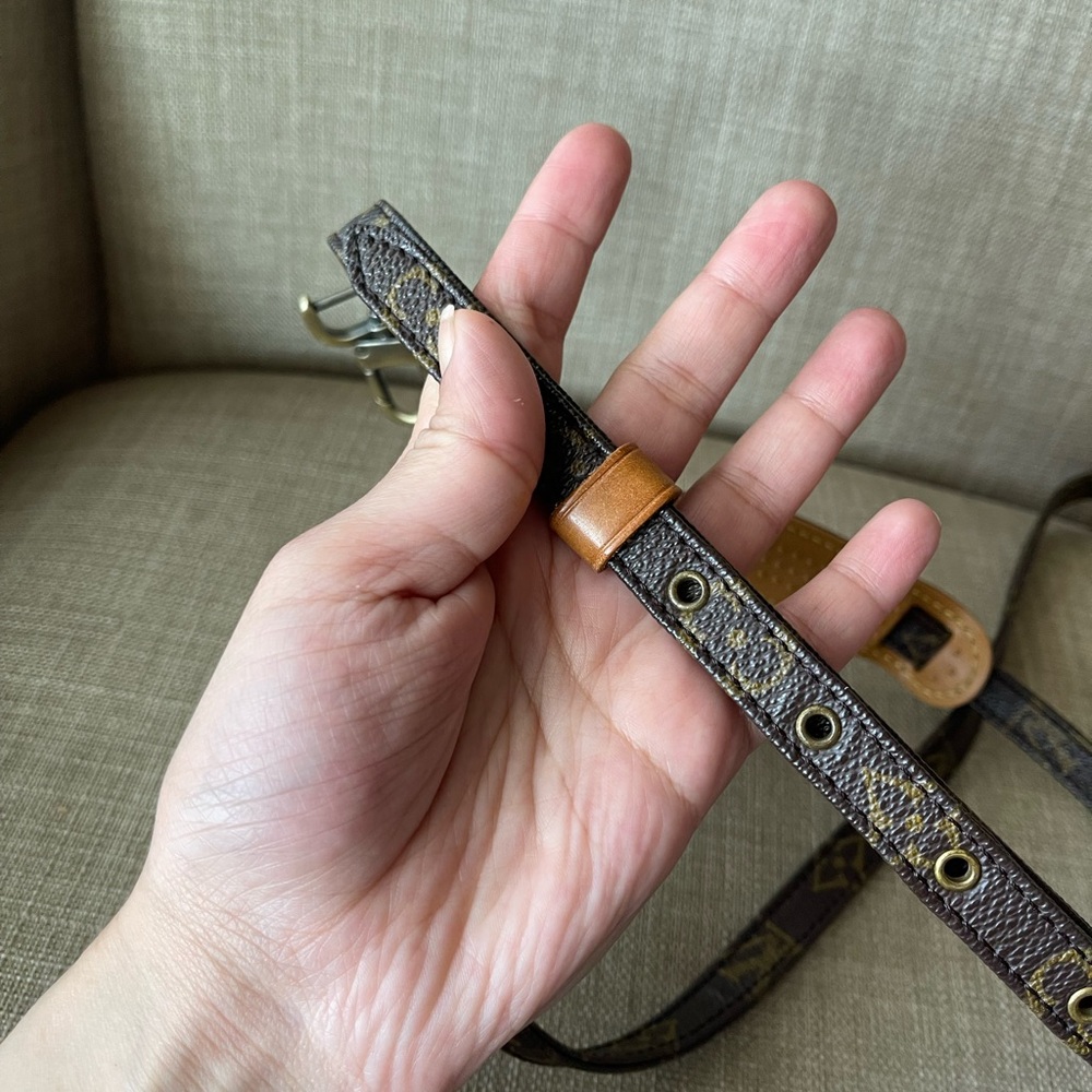 Authentic Louis Vuitton monogram crossbody strap - Picture 7 of 12